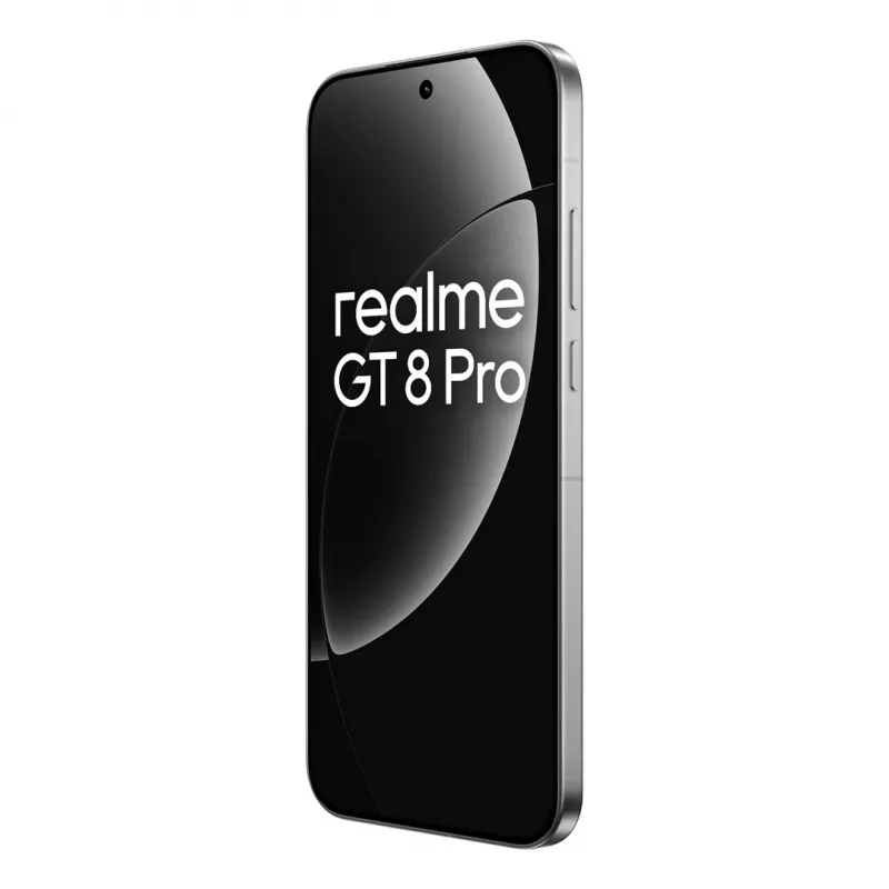 Išmanusis telefonas REALME GT 8 Pro 5G — 6,79 colio AMOLED 3136×1440, Snapdragon 8 Elite, 16 GB RAM, 512 GB, 50/200/50 MP, 7000 mAh, Baltas