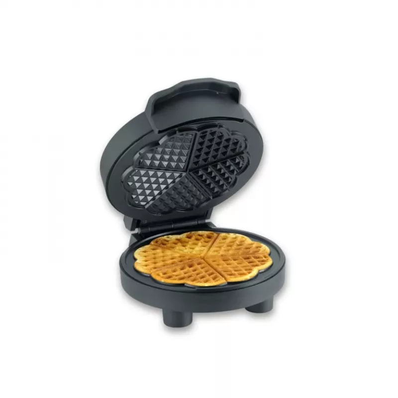 Vaflinis aparatas Severin WA 2116 1000 W juodas širdelės formos