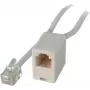 Telefono prailginimo laidas ShiverPeaks 70226-8/4W su 8/4 Western jungtimi