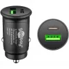 Automobilinis įkroviklis Goobay 59521 universalus juodas USB-C PD 27W greitasis įkrovimas