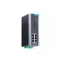 Pramoninis Ethernet jungiklis MOXA PT-508-SS-LC-HV — 8 prievadai 10/100/1000 Mbps, metalinis korpusas