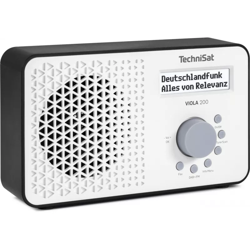 TV priedėlis TECHNISAT VIOLA 200 baltas/juodas HD DVB‑S2