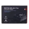 CPU aušintuvas Noctua NH-L9I-17XX chromax.black – žemo profilio aušintuvas LGA1700, 92 mm ventiliatorius, 37 mm aukštis