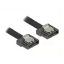 SATA kabelis DeLOCK 83841 0,5m SATA III 7 kontaktų juodas