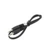SBOX garso kabelis 3,5 mm lizdas – lizdas 0,5 m juodas