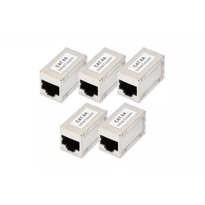 Digitus CAT 6A modulinė jungtis ekranuota 5 vnt. RJ-45 auksuoti kontaktai