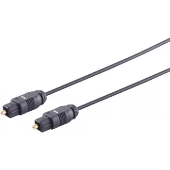 Audio kabelis TOSLINK 15m juodas ShiverPeaks S/CONN 69002-15
