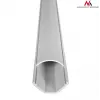 Kabelių lankstus vamzdis MACLEAN MCTV-575 grindims, baltas, 1,5 m, plotis 43 mm, aukštis 2,3–3,2 cm