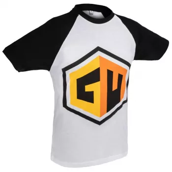 Global Masters marškinėliai GM Logotipas - Balti (XL)