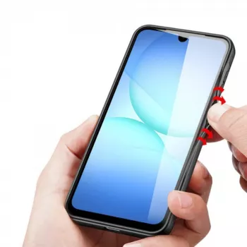 Nevox StyleShell apsauginis dėklas Samsung Galaxy A17 5G, juodas