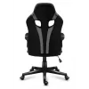 Žaidimų kėdė Huzaro FORCE 2.5 GREY MESH su tinkliniu sėdėjimu, juoda-pilka