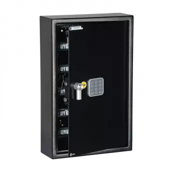 Sieninis seifas Yale YKB/550/DB1 su elektroniniu užraktu, juodas 350x130x550mm