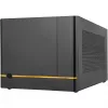 Korpusas SilverStone SUGO SG14B – Mini-DTX bokštas be maitinimo šaltinio (ATX/PS/2) – Juodas – USB/Garsas (SST-SG14B)