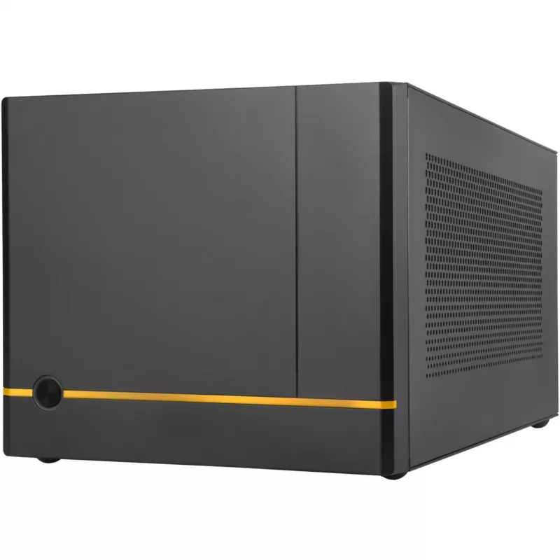 Korpusas SilverStone SUGO SG14B – Mini-DTX bokštas be maitinimo šaltinio (ATX/PS/2) – Juodas – USB/Garsas (SST-SG14B)