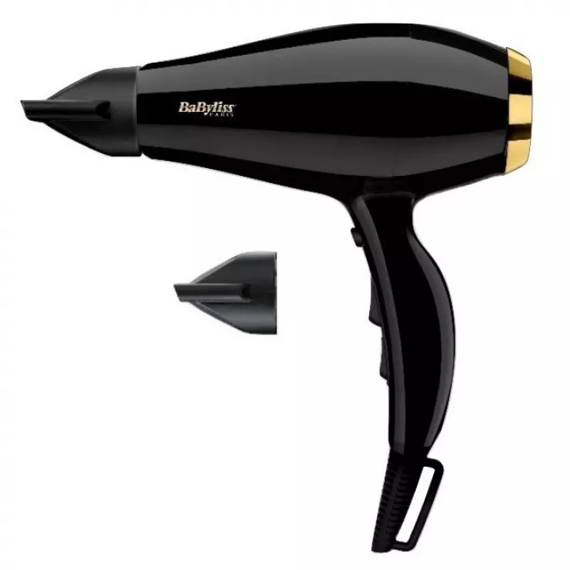 Plaukų džiovintuvas BABYLISS Super Pro 2300, 2300 W, AC variklis, 2 greičiai, 3 šilumos lygiai, jonizacija, šalto oro mygtukas, keraminė danga, 120 m³/h