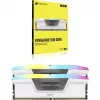 DIMM 64 GB DDR5-6000 2x 32 GB dual kit white CMH64GX5M2B6000C30W Vengeance RGB INTEL XMP