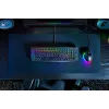Razer BlackWidow V4 X laidinė žaidimų klaviatūra, kirilica, geltoni jungikliai, juoda