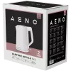 AENO elektrinis virdulys EK2: 1850-2200W, 1,5 l, Strix, dvigubos sienelės, neįkaitantis korpusas, automatinis išsijungimas, apsauga nuo virimo be vandens