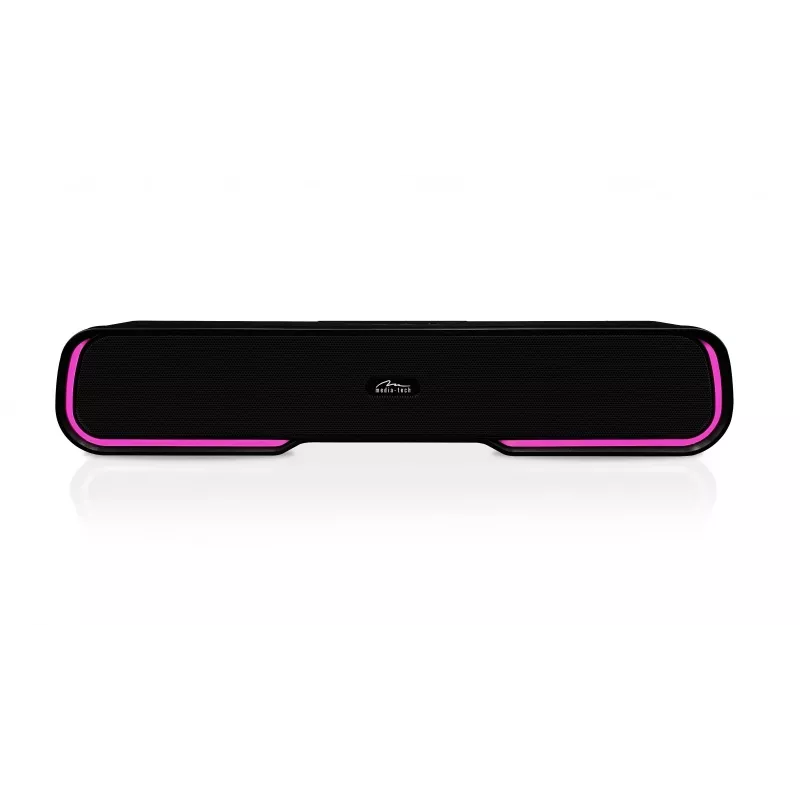 Garsiakalbių juosta MEDIA-TECH Phantom MT3180 450W RMS, 80W baterija, Bluetooth, laidinis ir belaidis, juoda