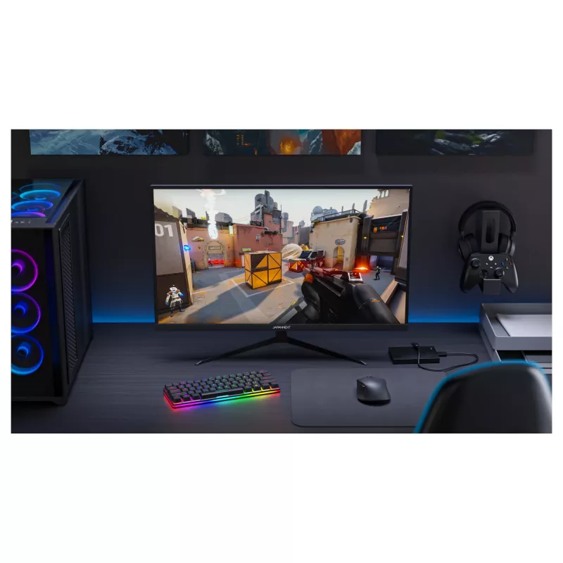 Monitorius JAPANNEXT JN-I270UHD16FHD32 27 colių 4K Ultra HD LED juodas