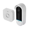 Belaidis durų skambučio garsiakalbis Omajin by Netatmo OVD-01-EU juoda balta