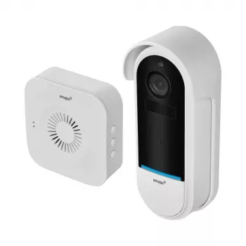 Belaidis durų skambučio garsiakalbis Omajin by Netatmo OVD-01-EU juoda balta