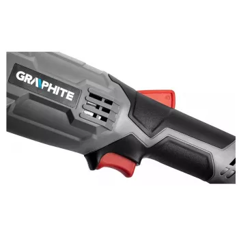 Graphite Energy+ 18V belaidis šlifuoklis su 115 mm disku be akumuliatoriaus