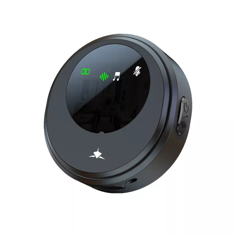 White Shark DSM-06 Tassa Black – belaidis lavaljė mikrofonas su RGB apšvietimu