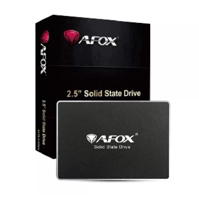 Vidinis 2,5 colio SSD diskas AFOX SD250-2000GN 2 TB SATA III, 560 MB/s skaitymas, 520 MB/s rašymas
