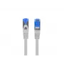 Tinklo kabelis LANBERG PCF6A-10CC-1500-S Cat6a S/FTP, 15 m, RJ-45, pilkas