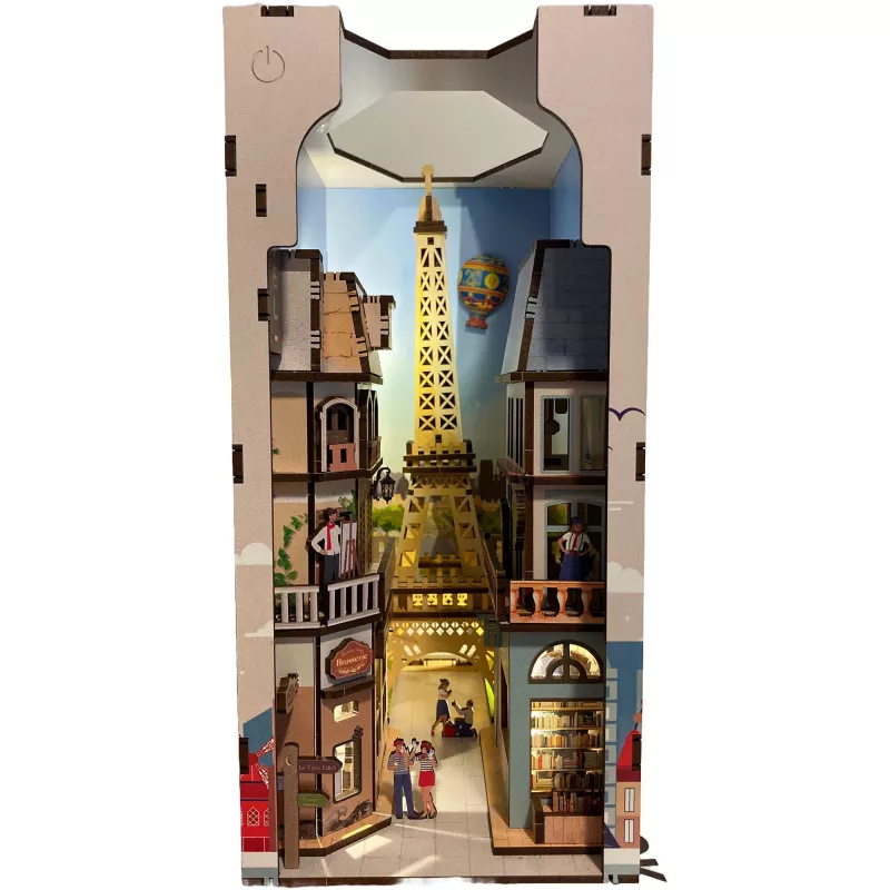 REVELL Tiny Adventures „Paryžius“ – miniatiūrinis popierinis laivo modelis, kūrybinis hobis