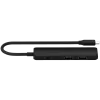 Satechi ST-P4SK USB-C 4-in-1 daugiafunkcis adapteris, juodas