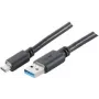 USB laidas ShiverPeaks BS77141-1.8 1,8 m USB C – USB A juodas