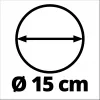 Einhell besukantis šepetys TC-HP 130 / TE-HP 140, 110 mm, 420 mm