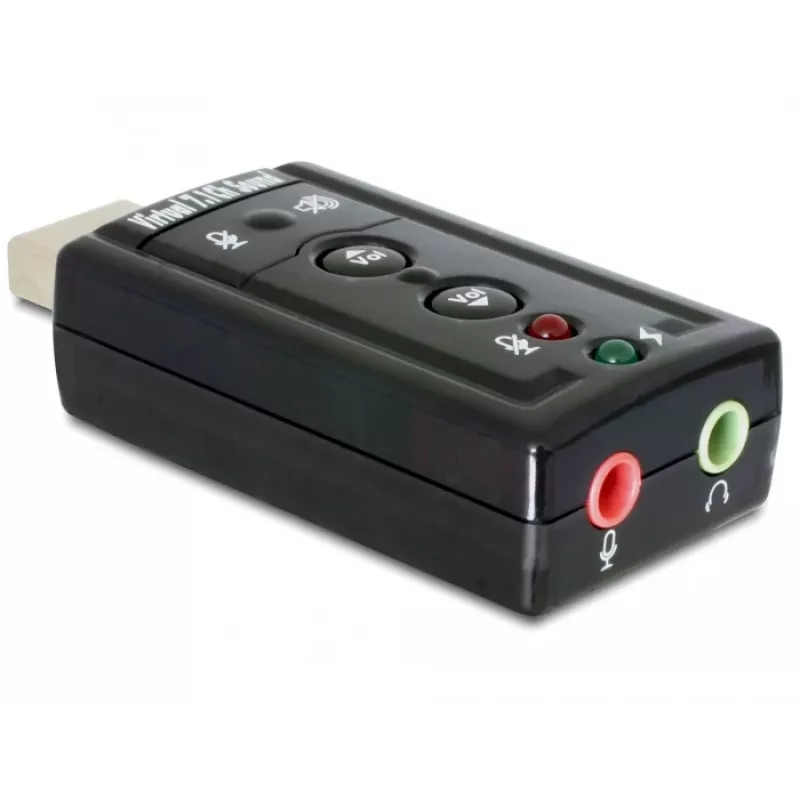 Išorinė garso plokštė DeLOCK 63926 7.1 kanalų USB