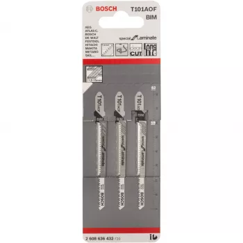 Bosch 2608636432 Pjūklo geležtė dėlionėms Bimetal 3 vnt.