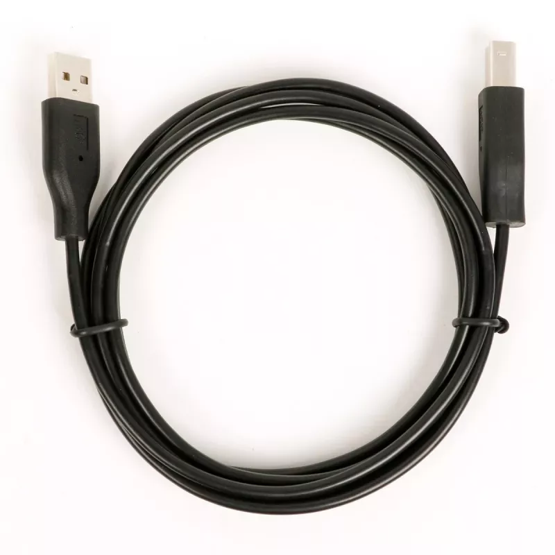 TB USB AM-BM laidas 1,8 m juodas (AKTBXKU1PABW18B)