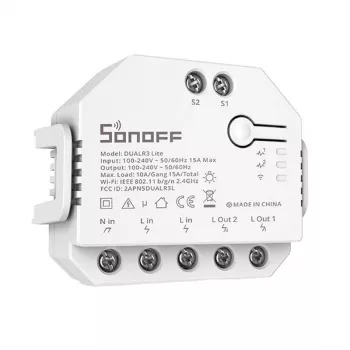 Sonoff Dual R3 Lite išmanusis jungiklis