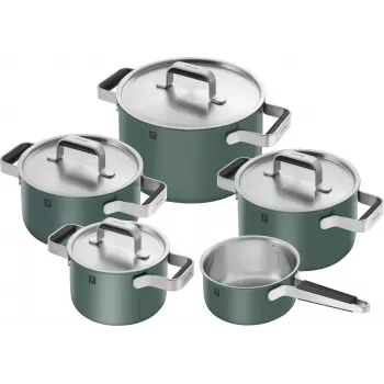 Puodų rinkinys ZWILLING PURE 5 dalių nerūdijančio plieno, tinkamas indukcijai (MPN 1028854)