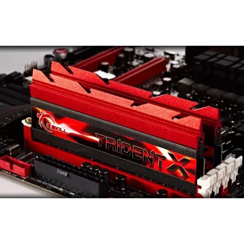 G.Skill TridentX Series DDR3 16 GB (2 x 8 GB) 2400 MHz PC3-19200 CL10 1.65 V atminties rinkinys (F3-2400C10D-16GTX)