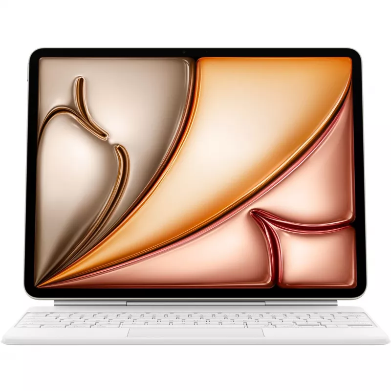 Apple Magic Keyboard iPadAir 13 colių M3 - olandiškas - baltas