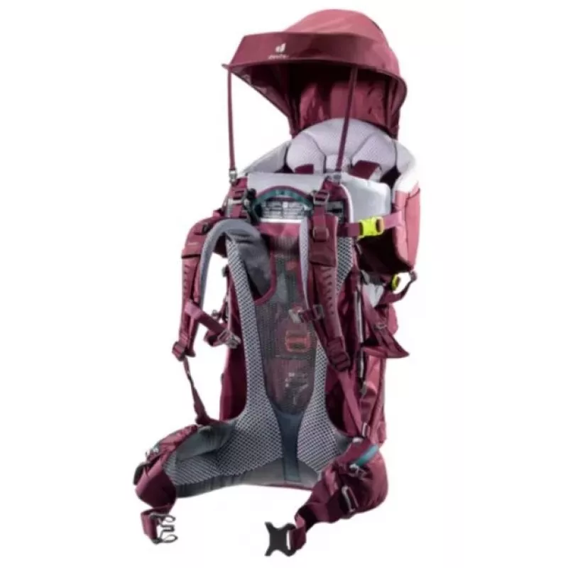 Deuter Kid Comfort kūdikio nešyklė kuprinė Poliamidas Raudona