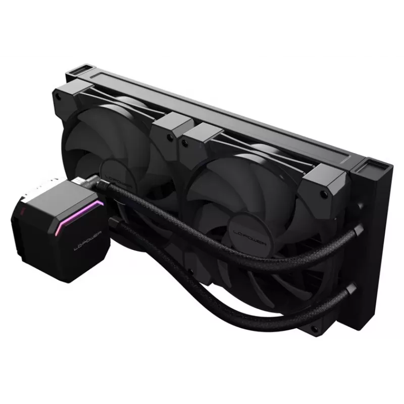 Skysčio aušintuvas LC-Power LC-CC-240-B 12 cm Juodas
