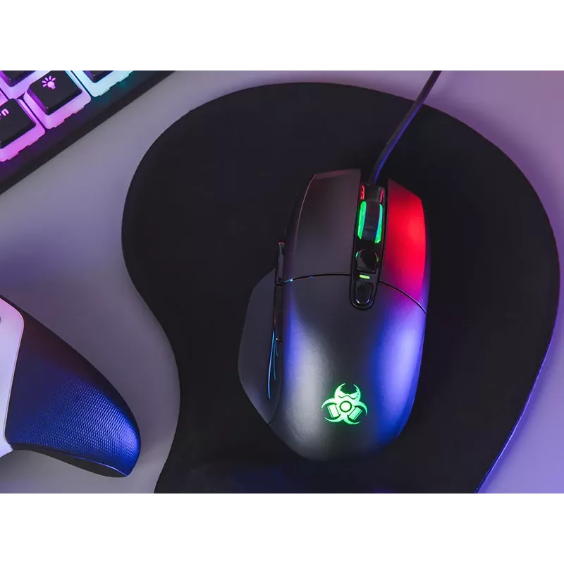 Tracer GameZone Odin RGB laidinė pelė žaidėjams, 12000 DPI, 8 mygtukai