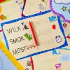 Mokomasis rinkinys Montessori Rašymo mokykla su 18 planšetėmis