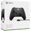 Microsoft Xbox Wireless Controller Black + USB-C laidas – žaidimų pultas, skirtas PC, Xbox One, Xbox One S, Xbox One X, Xbox Series S, Xbox Series X