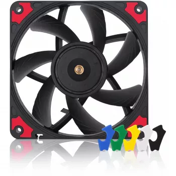 Noctua NF-A12x15 PWM plonas korpuso ventiliatorius 120 mm, 15 mm, 12 V, PWM, 450–1850 RPM, 94,2 m³/h, 23,9 dB, SSO guolis