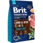 BRIT Premium by Nature Sensitive Ėriena su ryžiais – sausas šunų ėdalas – 3 kg