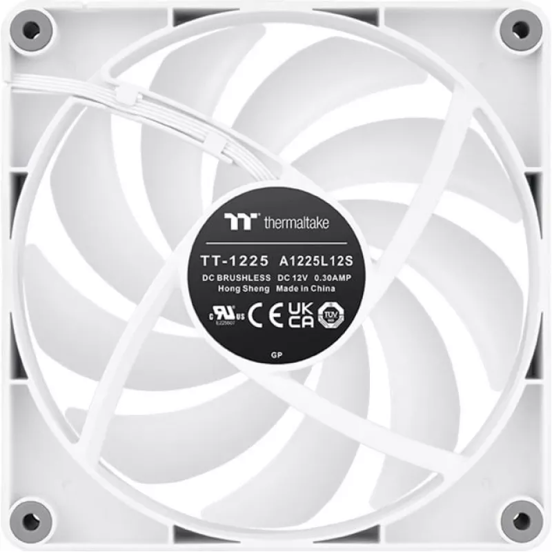 Thermaltake CT120 Reverse ARGB 120mm baltas 2 vnt. pakuotė