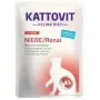 Šlapias kačių ėdalas KATTOVIT Feline Diet Niere/Renal Jautiena 85 g – veterinarinis inkstų dietinis ėdalas